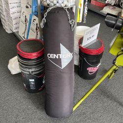 Century Hanging Punching Bag 70LB - Quality Canvas - Like New 