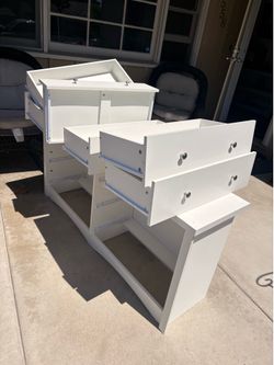White dresser