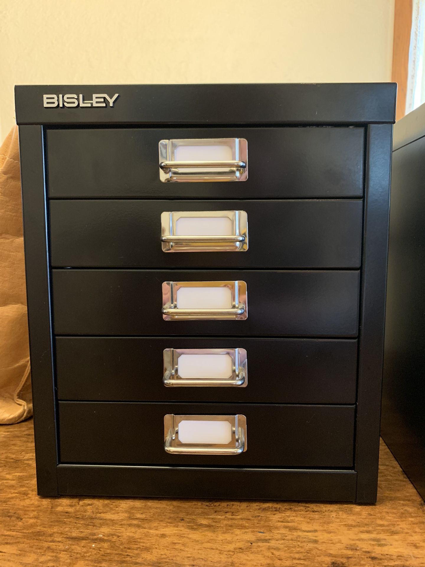 Bisley 5-drawer Desktop Storage Cabinets