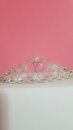 Rhinestone Crystal Tiara