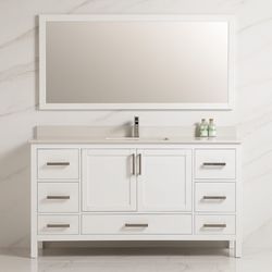 Bathroom vanity 60”