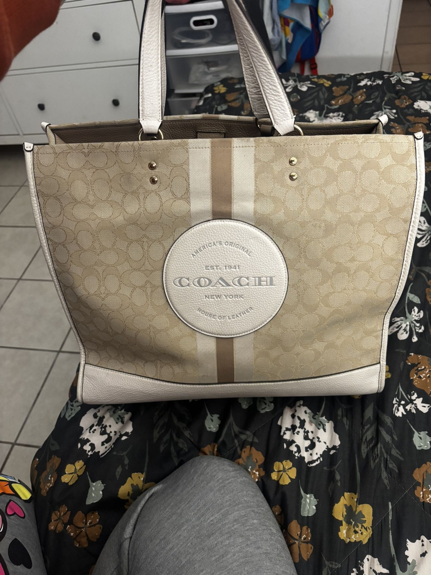 Large Coach Bag Authentic