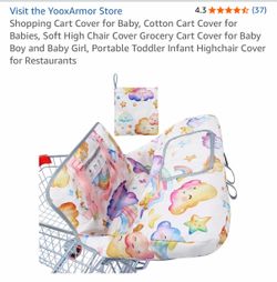 Shopping Cart cotton Cover for Baby - used
