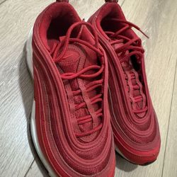 Nike Ari Max 97 Red Women Size 7