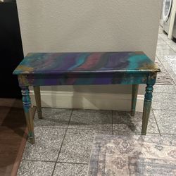 Piano Bench (Local Artist Painted)