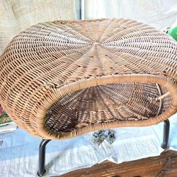 IKEA Rattan Accents Chair Table