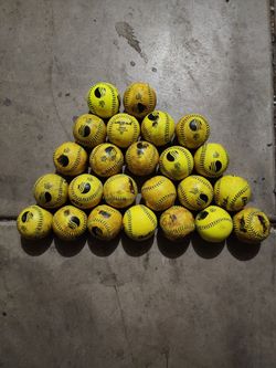 24 12" Softballs