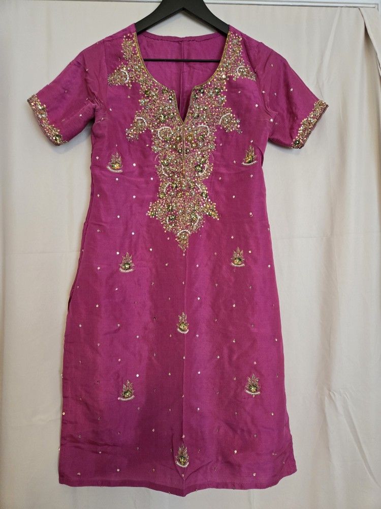 Magenta Party Dress