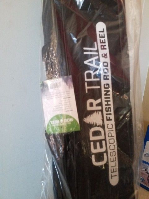 BRAND NEW TELESCOPE FISHING ROD AND REEL