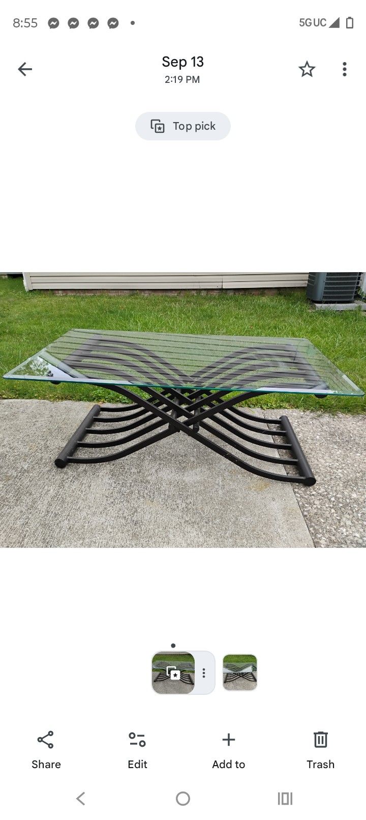 Glass Coffee Table