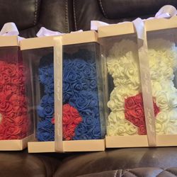 3 Rose Bears 