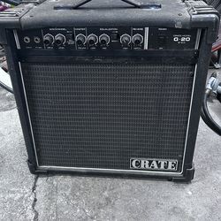 1988 crate g 20 guitar amp