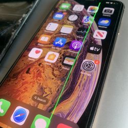 iPhone XS Max As Is Line In Screen 512 Gb Unlocked