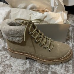 Marc Fisher Lace Up Boot Size 8.5