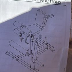 Leg Extension and Curl Machine#15