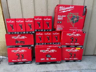 14 pcs milwaukee