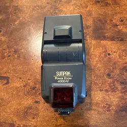 Sunpak 4000 Power Zoom AF Flash