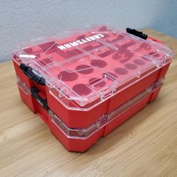 CRAFTSMAN VERSASTACK Hard Case 3/8 Ratchet Metric Sockets Bit Nut Driver Screwdriver Dewalt Tough Box Organizer Storage Stackable Accessory CMMT12111