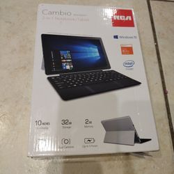 2-in-1 Touchscreen Notebook / Tablet RCA With Windows 10 And Keyboard 