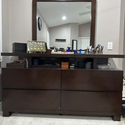 Dresser And Mirror