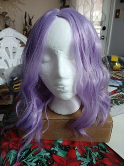 New  Style  Purple  Wig