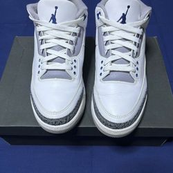 Jordan 3 Retro Midnight Navy 2023  Size 9