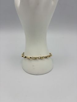 14kt YG Fancy Bracelet