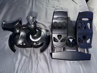 Thrustmaster T-Flight Full Kit HOTAS with Rudder Pedals - XBOX & PC