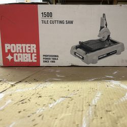 Tile Saw. Porter Cable. 