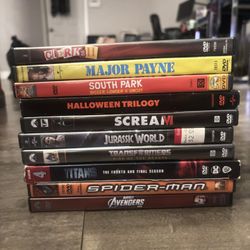 DVD - LOT OF 10 - SELLING AS LOT