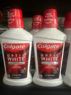 Colgate Optic White Mouthwash - 16 oz.