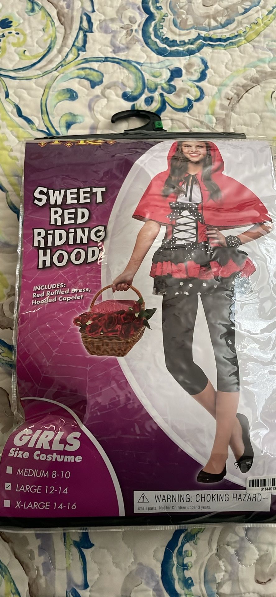 Girls Red Riding Hood Costume