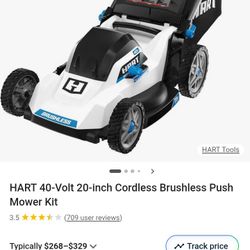 Hart Lawnmower 