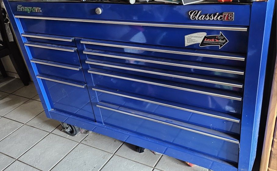 Royal Blue Snap-On Classic 78 Tool Box