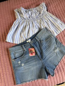 Roxy shorts and top (Set)
