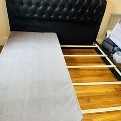 King Bed Frame And Springs 