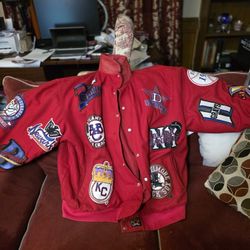 JH Negro LEAGUE Varsity PATCH Jacket