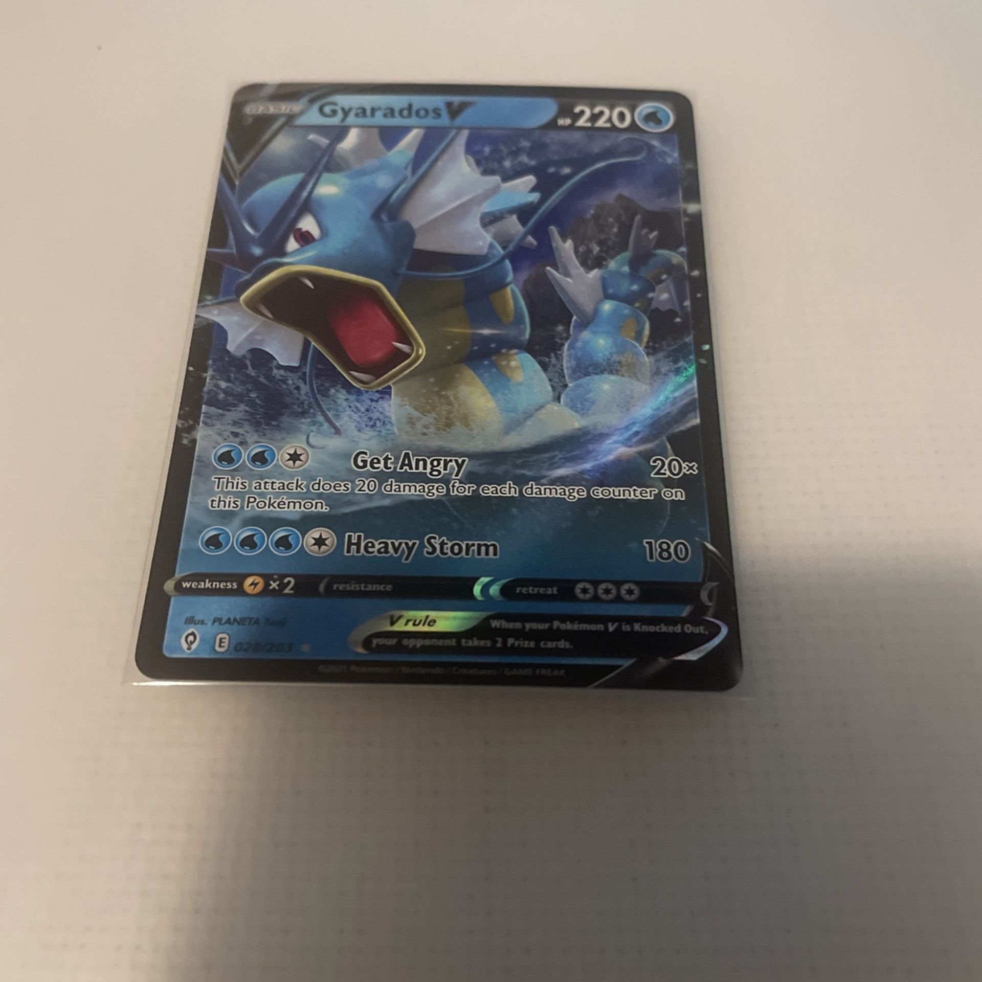 Pokémon Gyarados V 28/203