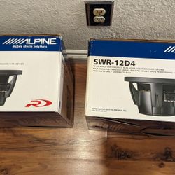 Alpine 12in Subwoofers 