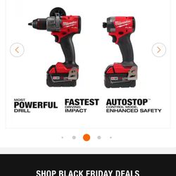 Milwaukee M18 Fuel Drill And Impact