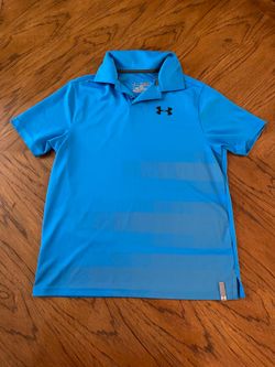 Boy’s Under Armour Heat Gear Polo Shirt - Loose - YMD/JM/M (See Description!!)