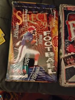 2 factory sealed football boxes