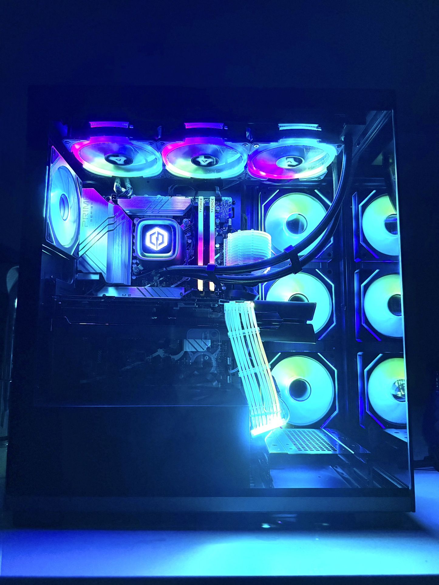 Liquid Cooling Gaming pc i9 13900kf 32gb ram rx 6900xt 1tb ssd