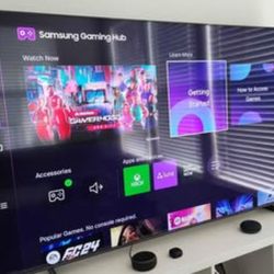 Samsung TV and Monitor Bundle - Q60B 70” QLED, Odyssey G70B 28”