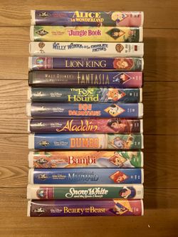 Disney VHF collectible tapes