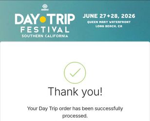 Day Trip Festival - 2-Day GA Ticket