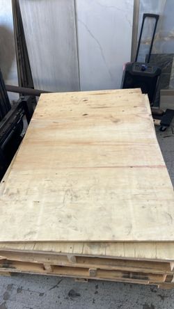 Plywood $5/Each 3ft x 5ft