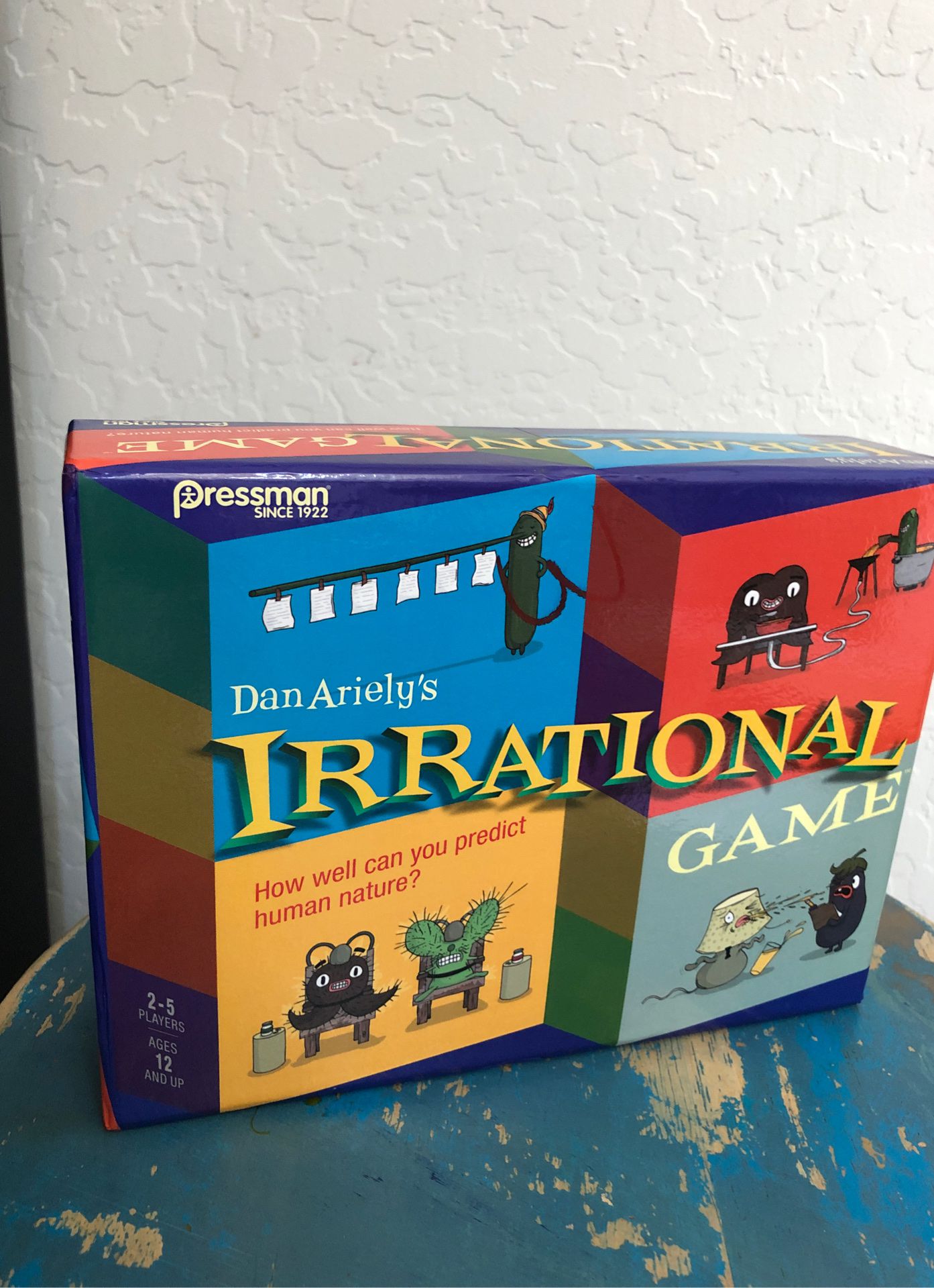 New Irrational game - 2 to 5 players. Ages 12 and up