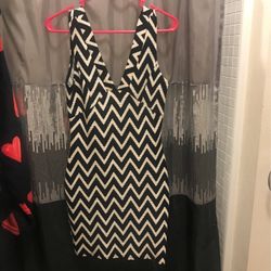 Black And White Dress