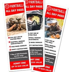 Paintball Promos Passes